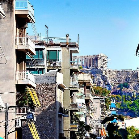 Urban Art Experience With Acropolis View Appartement Athene Buitenkant foto